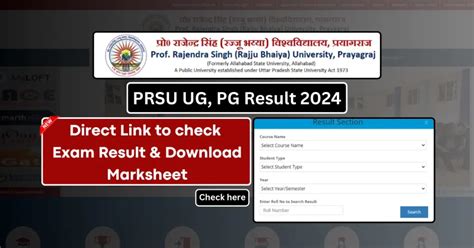 Prsu.Ac.In: Check UG, PG Results Here .